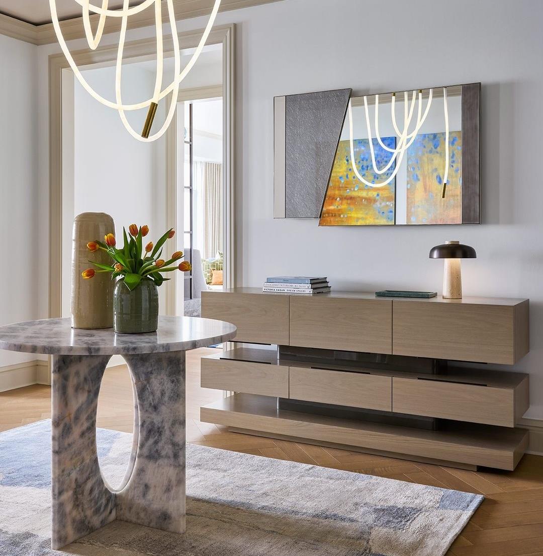 A versatile furniture solution that adapts well to varied project aesthetics.